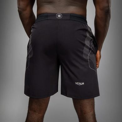Спортивні шорти Venum Nexus Training Shorts Black Silver, Чорний-Сірий, S