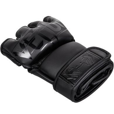 Перчатки Venum Undisputed 2.0 MMA Gloves - Semi Leather Matte Black, M