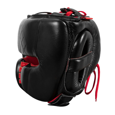 Боксерский шлем TITLE Boxing Ko-Vert Headgear Black, L