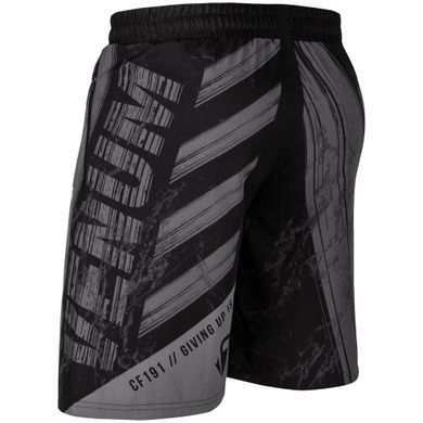 Шорти Venum AMRAP Training Shorts Black Grey, Чорний-Сірий, XS