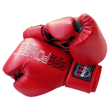 Боксерские перчатки Firepower FPBGA1 New Красные, 10oz, 10oz