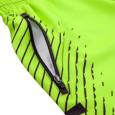Шорты Venum Training Camp Shorts Black Neo Yellow, Черный-Лаймовый, L