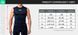 Компресійна футболка без рукавів Peresvit Air Motion Compression Tank Top Navy Flu Yellow, Чорний-Лаймовий, S