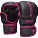 Перчатки для MMA RDX F6 Kara Shooter Sparring Gloves Matte Pink, XS/S