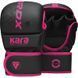 Перчатки для MMA RDX F6 Kara Shooter Sparring Gloves Matte Pink, XS/S