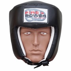 Шлем боксерский Firepower FPHGA2 Черный, L, L