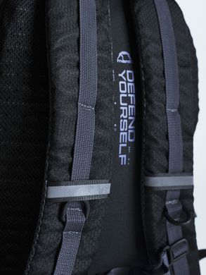 Рюкзак MANTO Backpack Cross Black Purple, Чорний