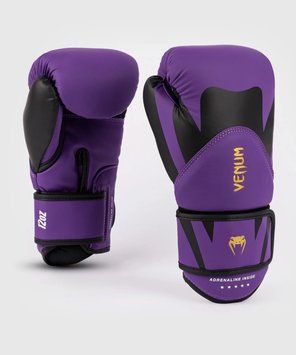 Боксерські рукавиці Venum Challenger 4.0 Boxing Gloves - Dark Purple, 14 oz