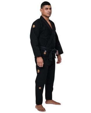 Кимоно для бразильского джиу-джитсу Tatami Estilo Gold Label Черное A0