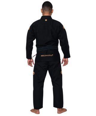 Кимоно для бразильского джиу-джитсу Tatami Estilo Gold Label Черное A0