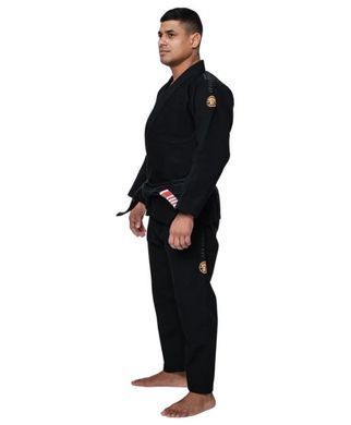 Кимоно для бразильского джиу-джитсу Tatami Estilo Gold Label Черное A0