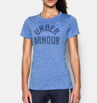 Женская футболка Under Armour Womens UA Tech T-shirt Blue, M