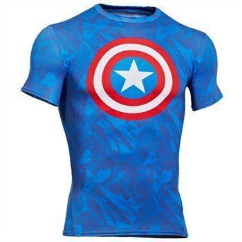Компрессионная футболка Under Armour Alter Ego Captain America Compression Shirt, S