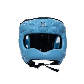 Боксерський шолом Hit N Move Face Saver Headgear Vision Sky Blue, S/M
