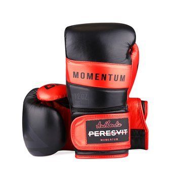 Боксерские перчатки Peresvit Momentum Boxing Gloves Black Metalic Orange, 8 oz