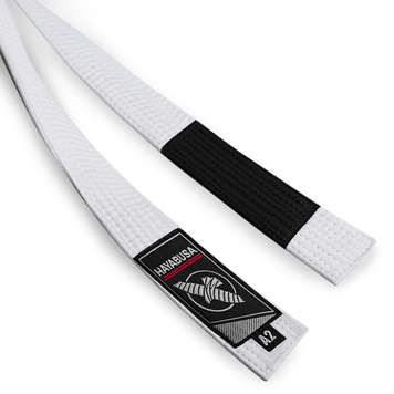 Пояс для бразильського джиу джитсу Hayabusa Jiu Jitsu Білий A1
