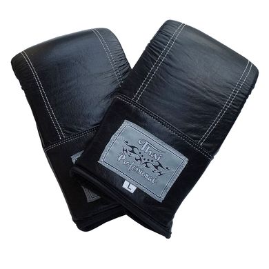 Снарядные перчатки Thai Professional BG6 NEW Черные, M, M