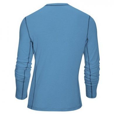 Футболка Jaco The Henley L/S - Indie Blue, Блакитний, S