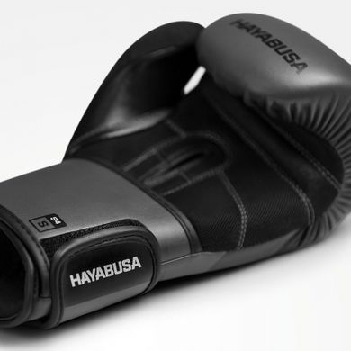 Боксерські рукавиці Hayabusa S4 Boxing Gloves Charcoal, 10 oz