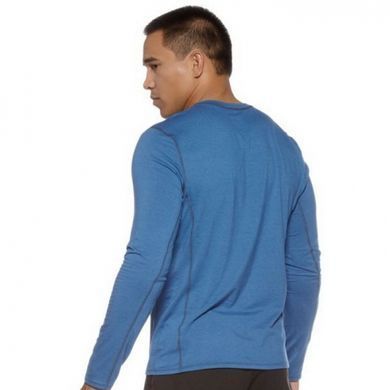 Футболка Jaco The Henley L/S - Indie Blue, Блакитний, S
