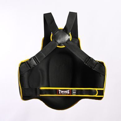 Боксерский жилет Twins Body Protector BOPL5 Black Yellow, M