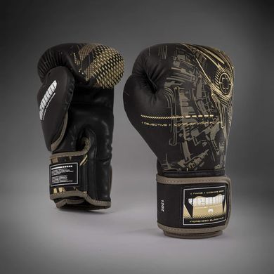 Боксерские перчатки Venum Invader Boxing Gloves Black Sand, 10 oz
