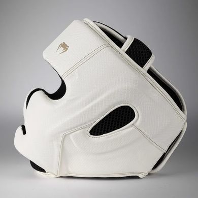 Боксерский шлем Venum Impact Evo Scales Headgear Ivory, Универсальный