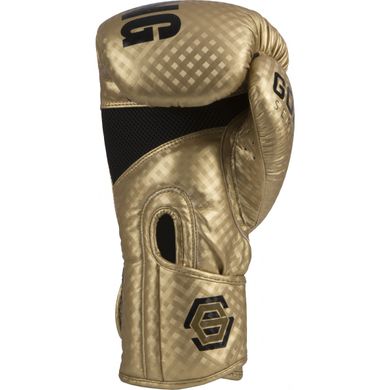Боксерские перчатки TITLE Gold Series Stimulate Золотистые, 14oz, 14oz