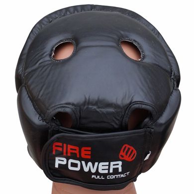 Шолом боксерський Firepower FPHGA2 Чорний, L, L