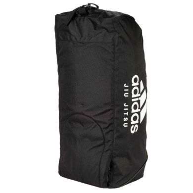 Спортивная сумка-рюкзак Adidas 2in1 Bag "Jiu-Jitsu" Nylon Черная, L