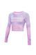 Жіночий кроп-рашгард Peresvit Sparkle Ladies Rashguard Cropped Long Sleeve, Рожевий, L