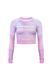 Жіночий кроп-рашгард Peresvit Sparkle Ladies Rashguard Cropped Long Sleeve, Рожевий, L