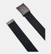 Ремень двусторонний Under Armour Drive Stretch Webbing Black Castlerock, Универсальный
