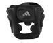 Боксерський шолом Adidas Speed Super Pro Headguard | чорно/сірий | ADISBHG041