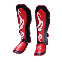 Защита ног FirePower FPSGA6 Черная с красным, XL, XL