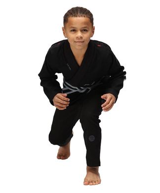 Детское кимоно для бразильского джиу-джитсу Tatami Elements Superlite Черное, M1, M1