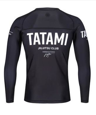 Рашгард з довгим рукавом Tatami JJ Club Чорний XS