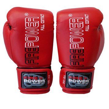 Боксерські рукавички Firepower FPBGA1 New Червоні 12oz