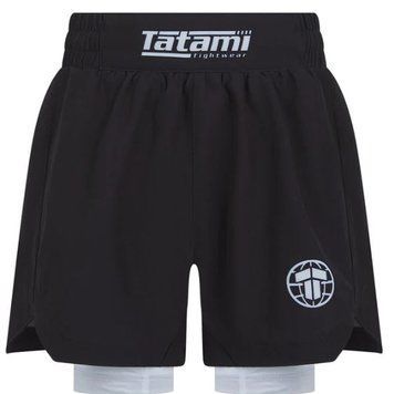 Дитячі шорти Tatami Ranked Hibride Чорні з білим YS