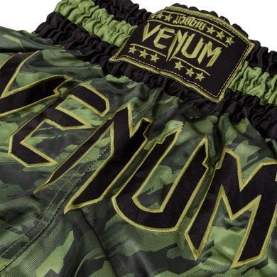 Шорти для тайського боксу Venum Tecmo Muay Thai Shorts Khaki, Хакі, S