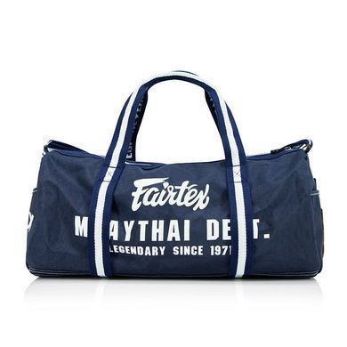 Сумка Fairtex BAG9 Barrel Bag Navy Blue, Синій