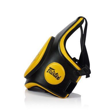 Защитный жилет Fairtex TV2 Training Vest Black Yellow, Универсальный