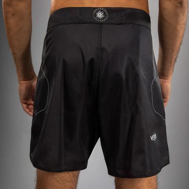 Шорти для ММА Venum Nexus Fight Shorts Black Silver, Чорний, S