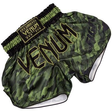 Шорти для тайського боксу Venum Tecmo Muay Thai Shorts Khaki, Хакі, S