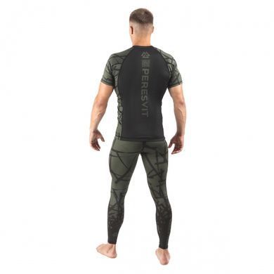 Рашгард Peresvit Rival Rashguard Short Sleeve Riffle Green, S