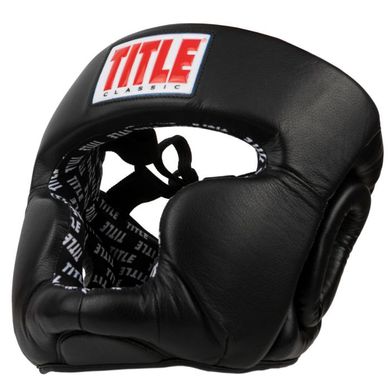 Шолом боксерський для тренувань TITLE Classic Coverace 2.0 Чорний, S/M, S/M