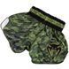 Шорти для тайського боксу Venum Tecmo Muay Thai Shorts Khaki, Хакі, S