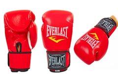 Боксерские перчатки EVERLAST ВО-3987 Красные, 12oz, 12oz