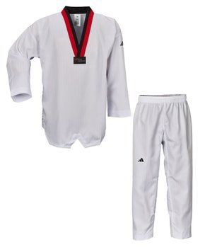 Добок для Тхеквондо Adidas ADI-START з ліцензією WT | білий | ADITS01WT