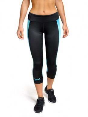 Жіночі компресійні капрі Peresvit Air Motion Ladies Capri Black Aqua, Чорний, XS